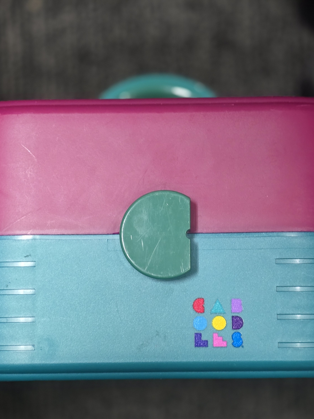 Caboodles On-The-Go Girl Makeup Case Blue & Pink
